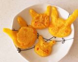ポケモン離乳食 ピカチュウ型のおやき作り方5写真