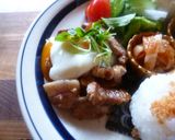 ご飯がススム♡甘辛トンテキ温玉添え♪作り方5写真