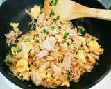 簡単★しょうが焼風炒飯★ひとりぶん作り方8写真