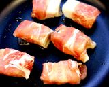 生姜焼き風⁈肉巻き餅♪作り方4写真