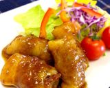 生姜焼き風⁈肉巻き餅♪作り方7写真