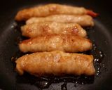 ［豚肉巻き 人参 えのき ＊お弁当］作り方5写真