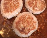 簡単デミグラスソース煮込みハンバーグ作り方4写真