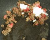 ゴボウとレンコンの牛肉入りキンピラ作り方3写真
