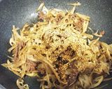 ゴボウとレンコンの牛肉入りキンピラ作り方9写真