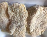 麺つゆで簡単!チキンカツ煮♫作り方1写真