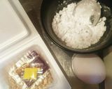 片栗粉でモチモチ納豆焼き作り方1写真