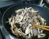 ビーフストロガノフ の オムライス作り方1写真