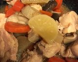 鶏の治部煮風作り方6写真
