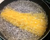 豆乳クリーム明太子パスタ作り方1写真