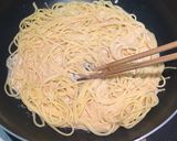 豆乳クリーム明太子パスタ作り方6写真