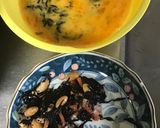 ひじきの煮物で玉子焼き作り方1写真