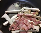 エリンギとベーコンのつゆバター炒め作り方3写真