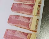 チーズとお麩のベーコン巻き作り方2写真