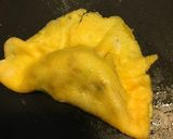 卵餃子白菜の煮物作り方3写真