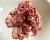 れんこんと牛肉のきんぴら作り方2写真
