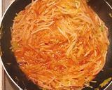 もやしとキャベツの麻婆春雨作り方4写真