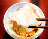 しろみ焼きのっけ♪濃厚卵かけごはん作り方6写真