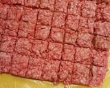 節約!豚挽き肉のサイコロステーキ作り方5写真