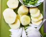 じゃがいもと枝豆のポタージュ作り方1写真