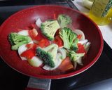 アンチョビと野菜のチーズ焼き作り方2写真