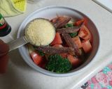 アンチョビと野菜のチーズ焼き作り方4写真