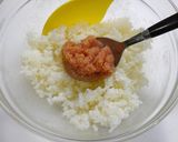 簡単！ふわとろオムライス☆明太バター作り方2写真