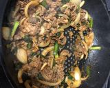 ナンで簡単！韓国風プルコギピザ作り方5写真