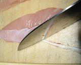 簡単♪ささみの開き方（観音開き）作り方5写真