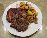 超美味100g198円米国産牛肉ステーキ作り方7写真