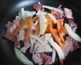 冷凍自家製蒸し麺の焼きそば作り方7写真