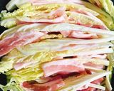 簡単！味染み☆白菜と豚肉のミルフィーユ鍋作り方2写真