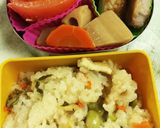アサリと枝豆のおこわ作り方4写真