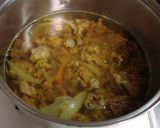 セロリで深みを出すルウ無しフルーツカレー作り方13写真