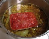 セロリで深みを出すルウ無しフルーツカレー作り方14写真