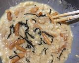 榎茸昆布入り　柿の種焼き作り方2写真