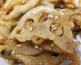 簡単お弁当おかず★れんこんの炒め煮作り方10写真