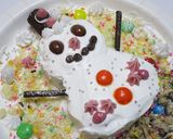 子どもと作ろう！雪だるまケーキ作り方9写真