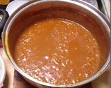 セロリで深みを出すルウ無しフルーツカレー作り方21写真