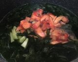 もち麦わかめスープ簡単ダイエット便秘解消作り方3写真