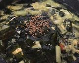 もち麦わかめスープ簡単ダイエット便秘解消作り方4写真