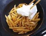 ２日目のフライドポテトをカリサクに！作り方4写真