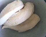 おもてなしにも☆パクチーとササミのサラダ作り方1写真
