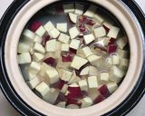 土鍋で、さつまいもご飯を炊く作り方2写真