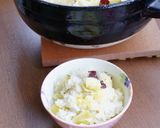 土鍋で、さつまいもご飯を炊く作り方5写真