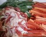 常識を覆す？牛肉ロールのホワイトシチュー作り方1写真