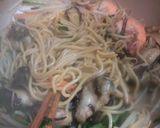 牡蛎と海老焼きそば　オイスター味　作り方16写真