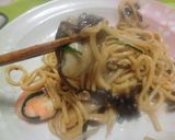 牡蛎と海老焼きそば　オイスター味　作り方18写真