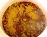 青トマトのハンバーグカレー作り方9写真