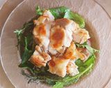 簡単♪やわらかチキンとアボカドソース作り方7写真